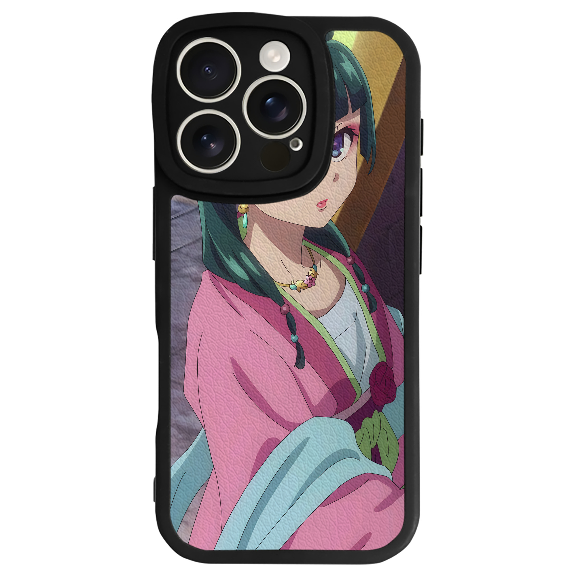 薬屋のひとりごと The Apothecary Diaries 【iPhone 16シリーズ対応】シリコンスマホケース（レザー調） 材質：シリコン